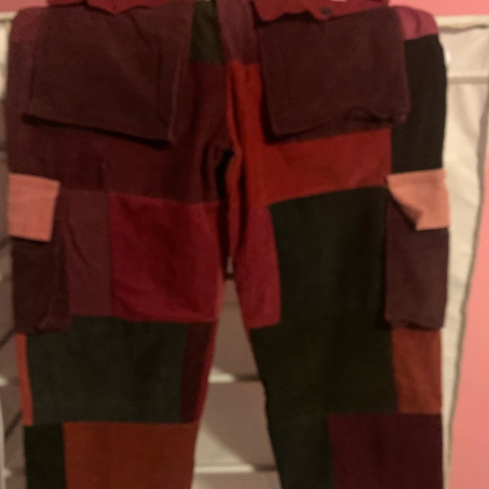 Patchwork pants